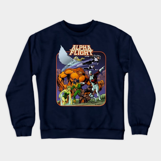 Alpha Flight exclusive Crewneck Sweatshirt by Pop Fan Shop